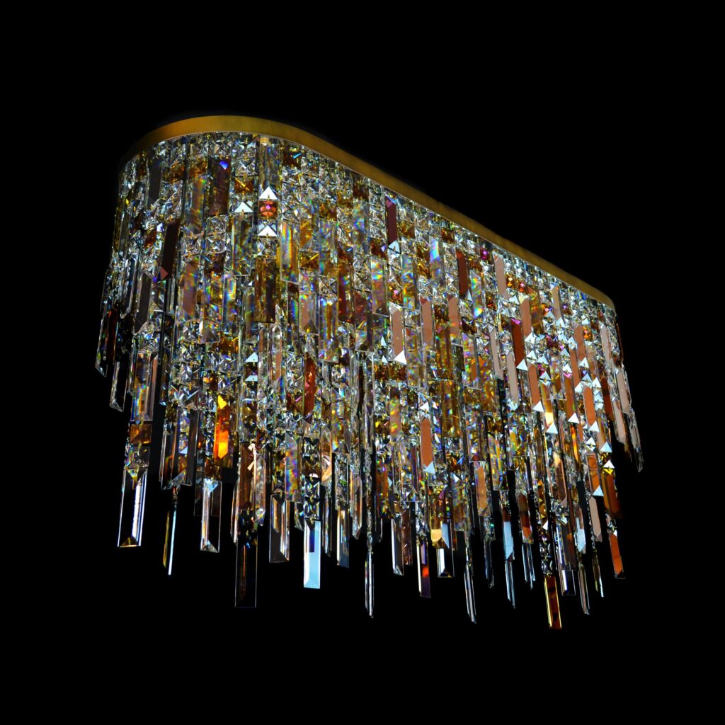 Premium glass chandelier made with craftsmanship