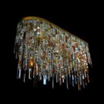 Premium glass chandelier made with craftsmanship