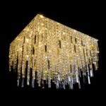 Artisanal lighting crafted from glass and metal