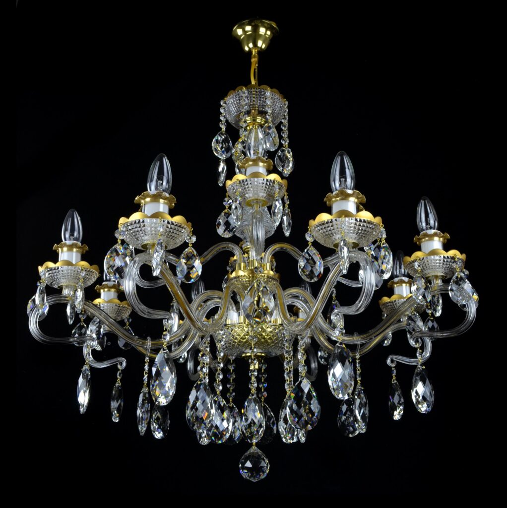 Elegant chandelier enhancing refined interiors