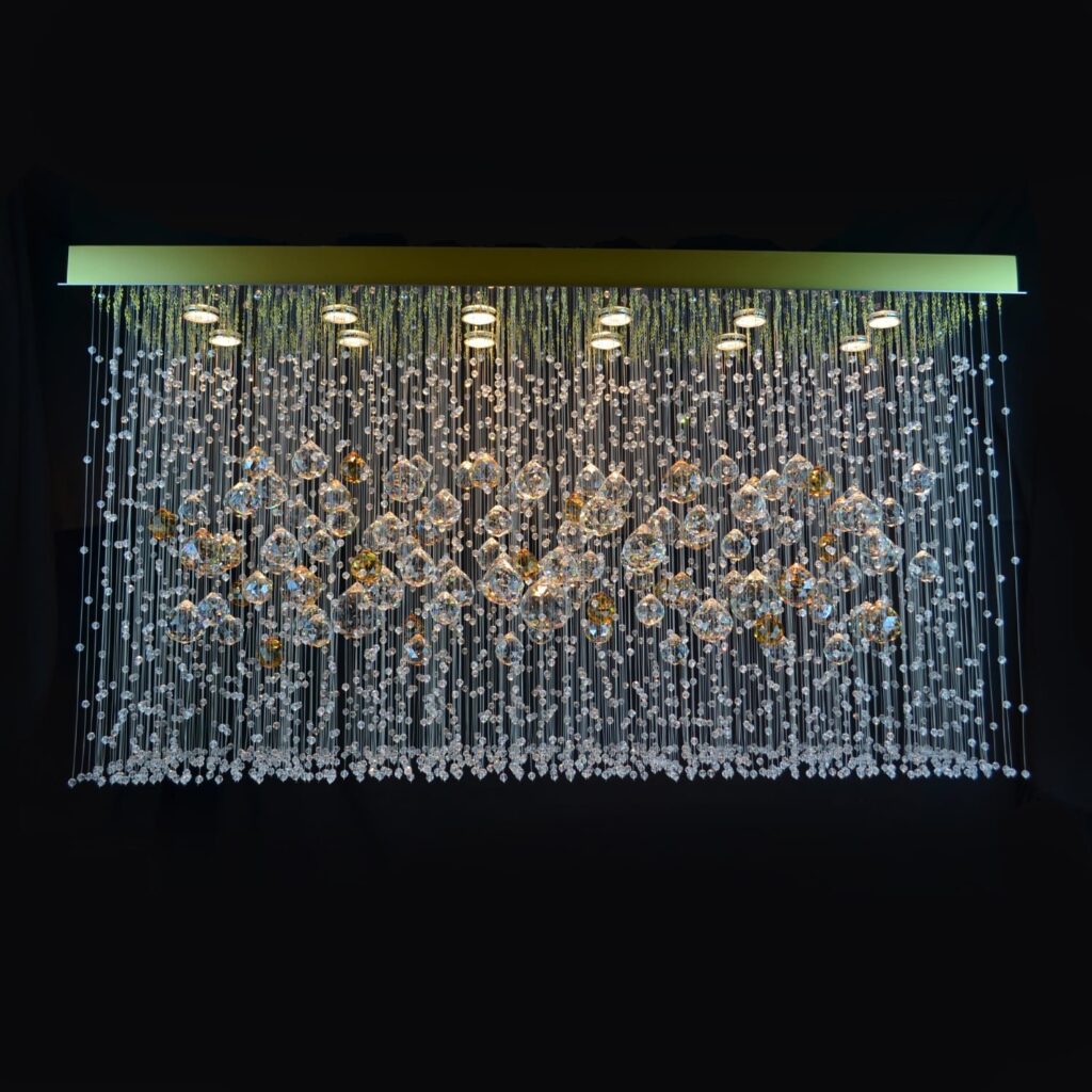 Unique handmade chandelier for classic interiors