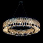 Contemporary crystal lighting by Magnolia Blossom Interiors