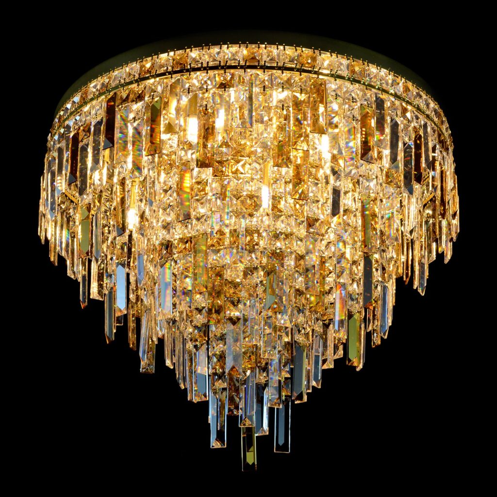 Contemporary crystal lighting by Magnolia Blossom Interiors