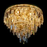 Contemporary crystal lighting by Magnolia Blossom Interiors