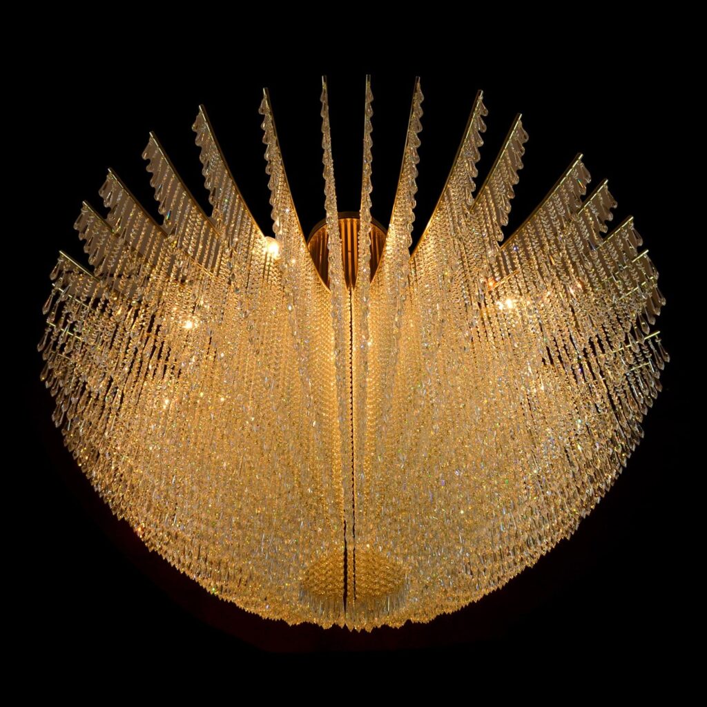 Elegant chandelier design enhancing home atmosphere