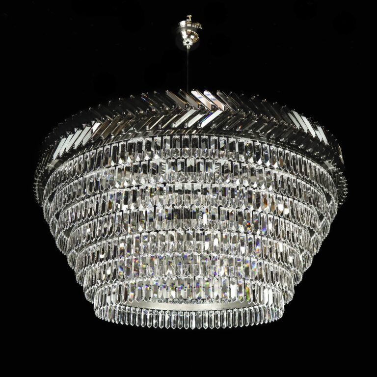 Handmade chandelier symbolizing luxury craftsmanship