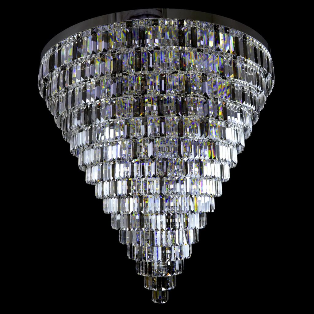 Elegant chandelier design enhancing home atmosphere