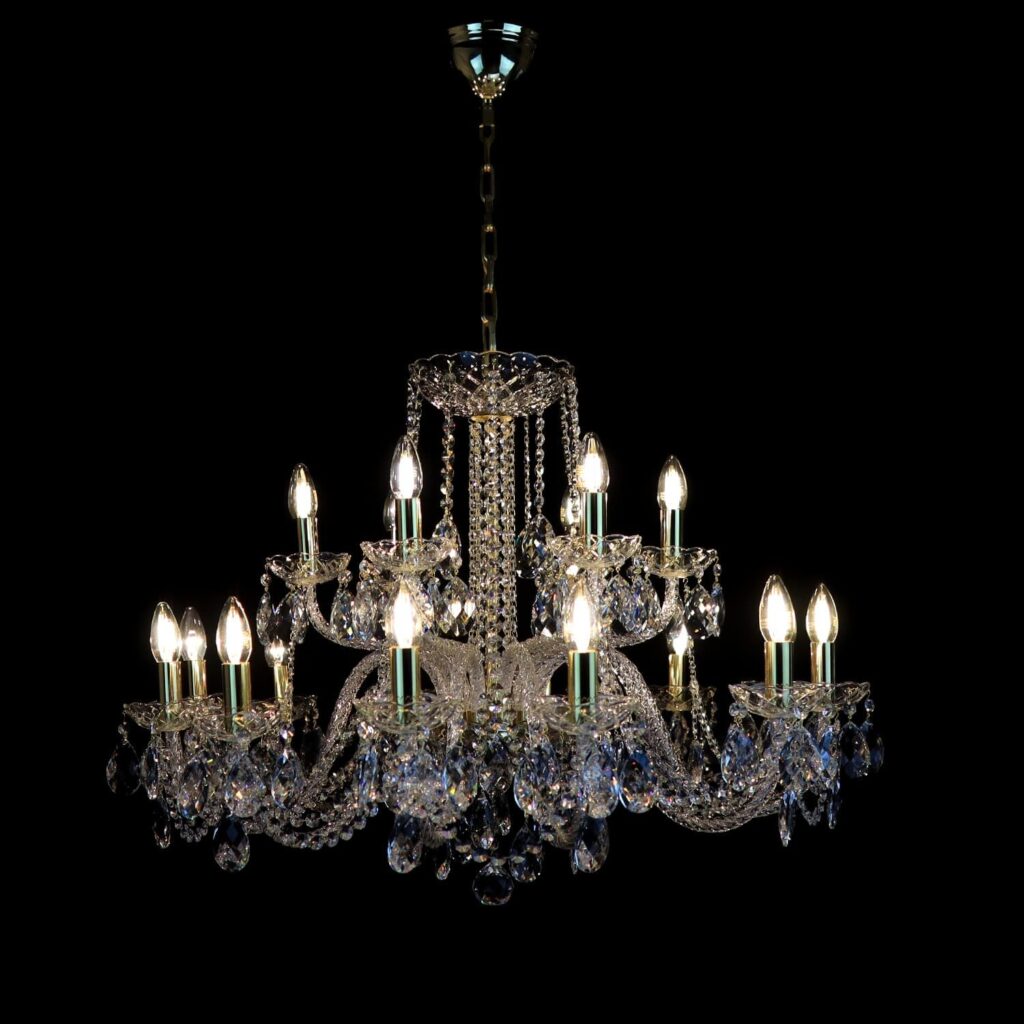 Unique handmade chandelier for classic interiors
