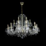 Handcrafted chandelier celebrating timeless elegance