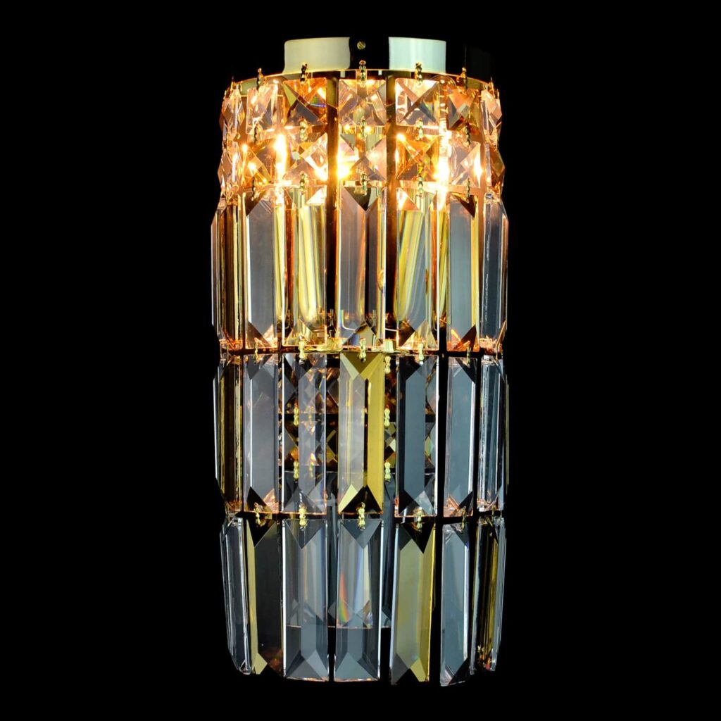Luxury glass lighting fixture for home interiors