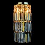 Luxury glass lighting fixture for home interiors