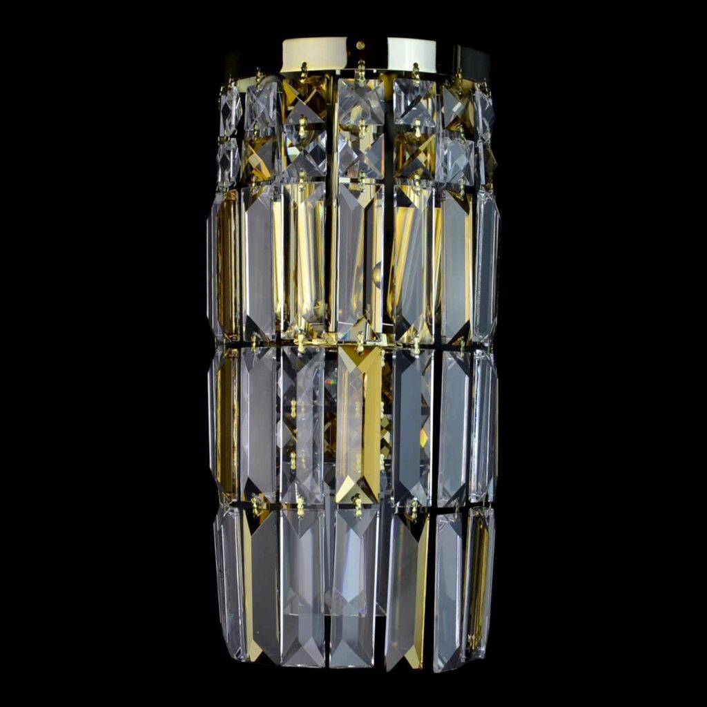 Elegant crystal lighting created with precision