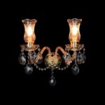 Luxury interior decor with bespoke chandelier