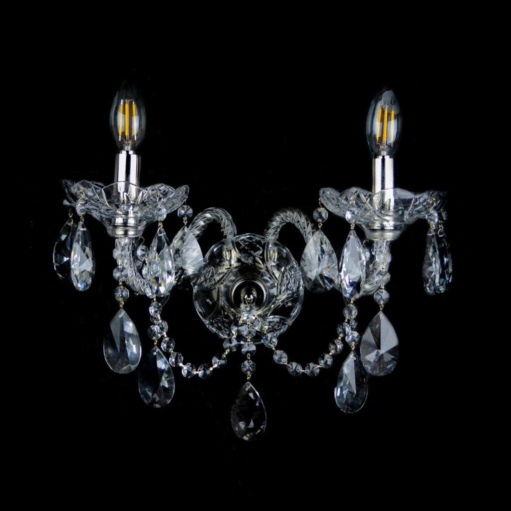 Modern chandelier inspired by traditional craftsmanship