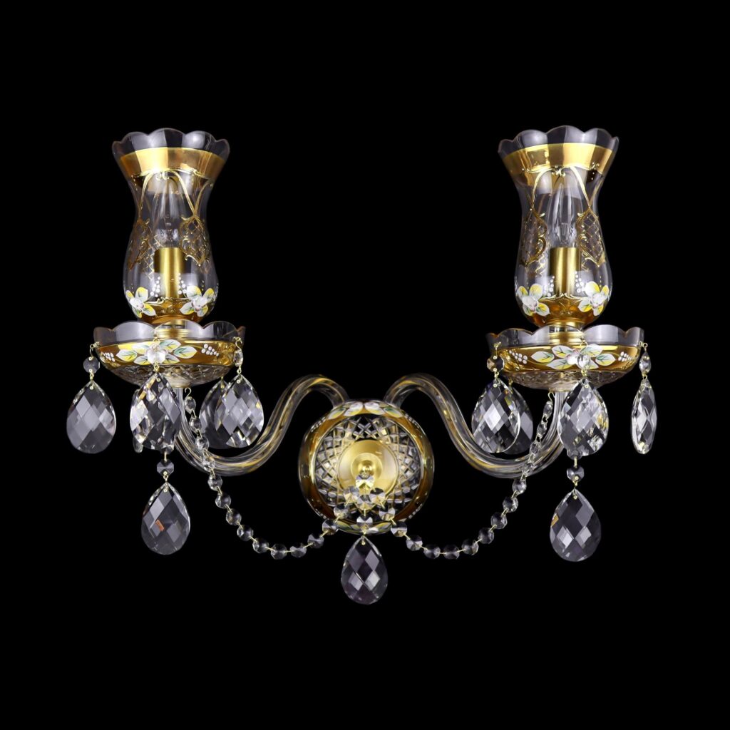 Handcrafted chandelier celebrating timeless elegance