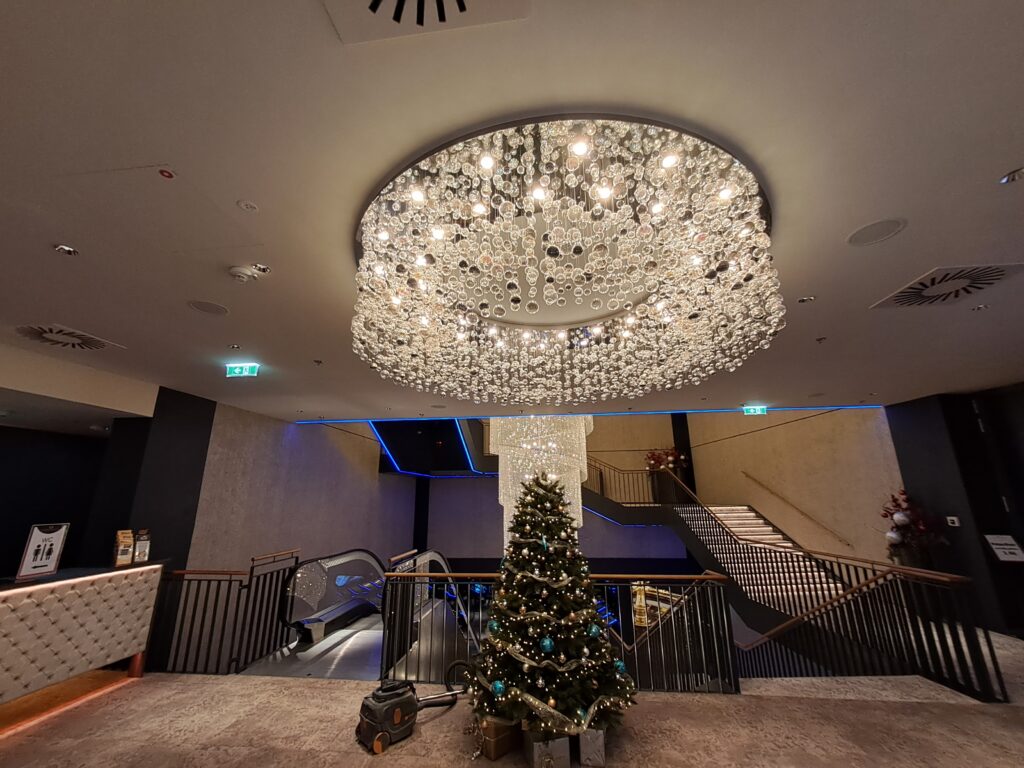 Premium glass chandelier made with craftsmanship