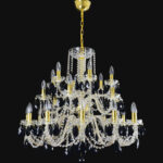 Elegant crystal lighting created with precision