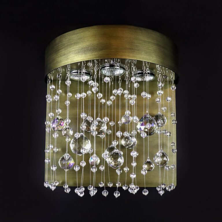 Unique handmade chandelier for classic interiors