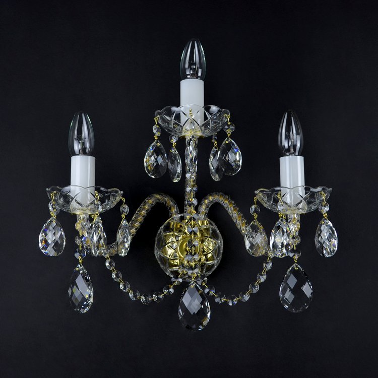 Crystal chandelier for luxury dining or living area