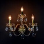 Crystal chandelier for luxury dining or living area