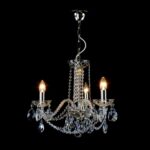 Elegant lighting centerpiece by Magnolia Blossom Interiors