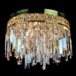 Luxury chandelier designed for architectural interiors