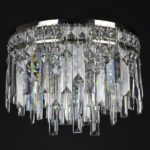 Handcrafted chandelier made from fine crystal