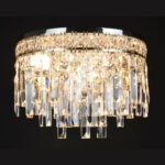 Luxury crystal chandelier by Magnolia Blossom Interiors