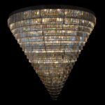 Luxury chandelier designed for architectural interiors