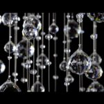 Handcrafted chandelier made from fine crystal