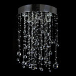 Modern chandelier inspired by traditional craftsmanship