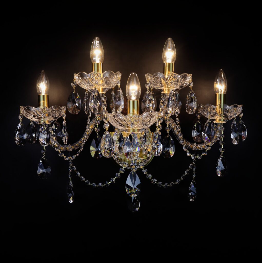 Unique handmade chandelier for classic interiors