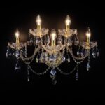 Unique handmade chandelier for classic interiors