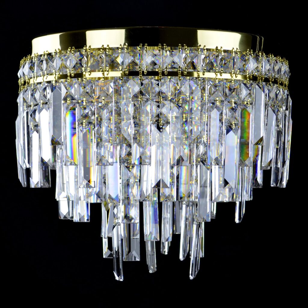 Modern crystal chandelier made in Europe
