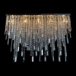 Handcrafted chandelier made from fine crystal