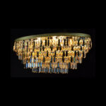 Handcrafted chandelier made from fine crystal