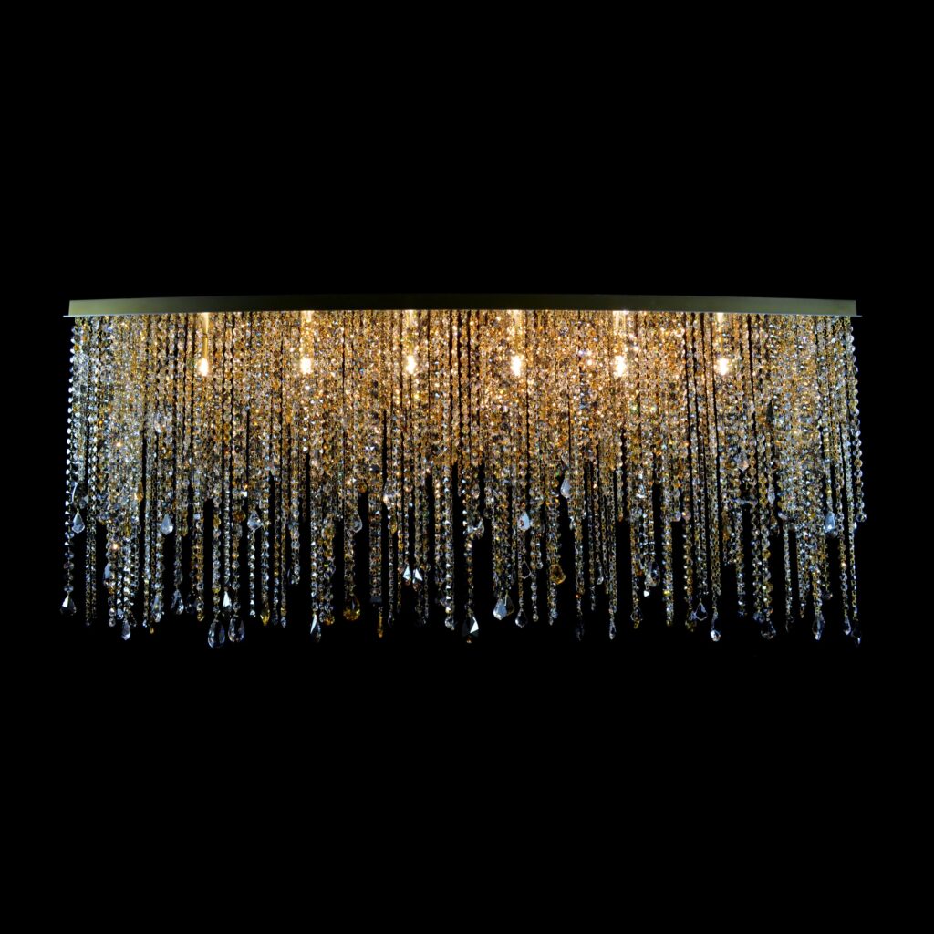 Handcrafted chandelier celebrating timeless elegance