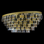 Crystal chandelier for luxury dining or living area