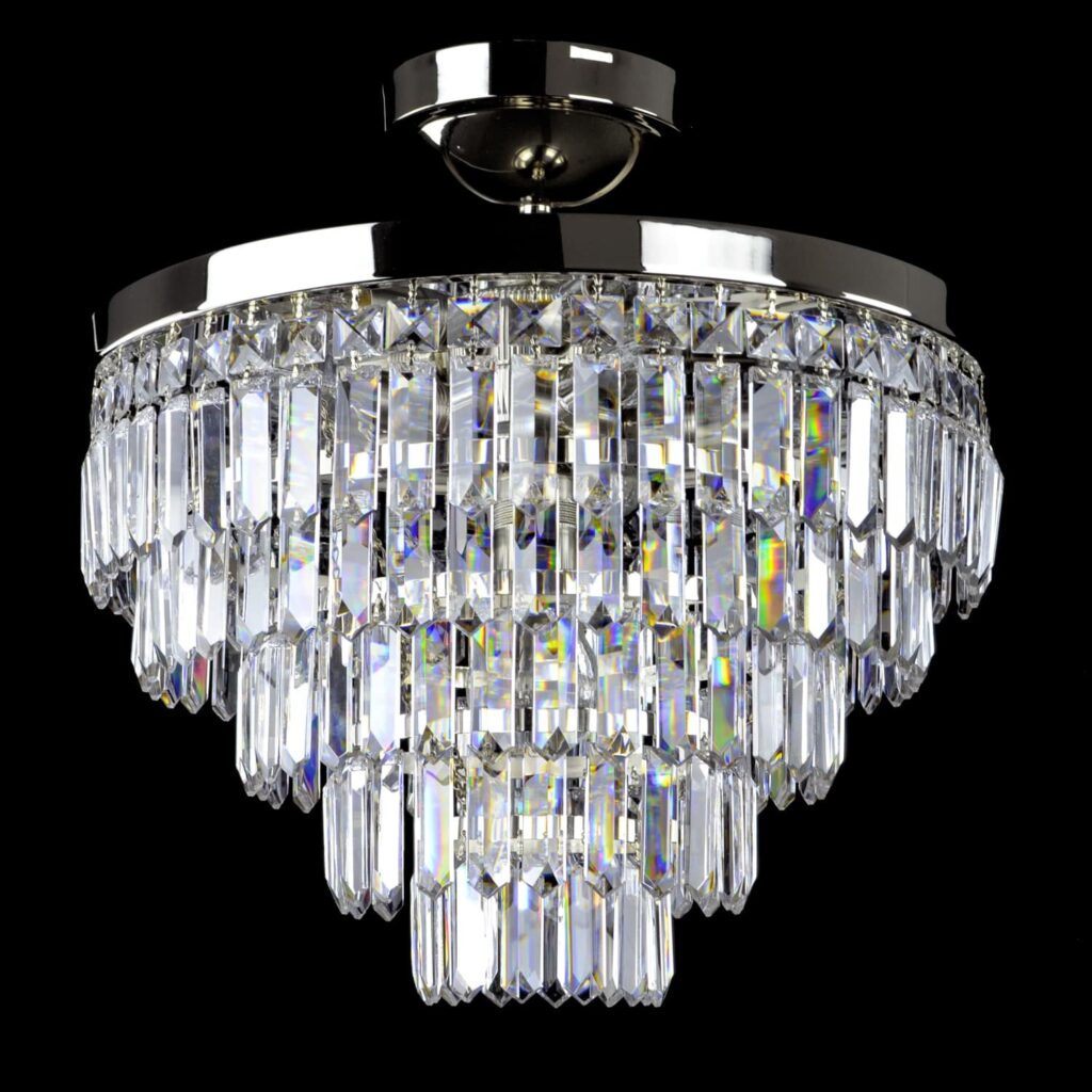 Luxury design chandelier by Magnolia Blossom Interiors