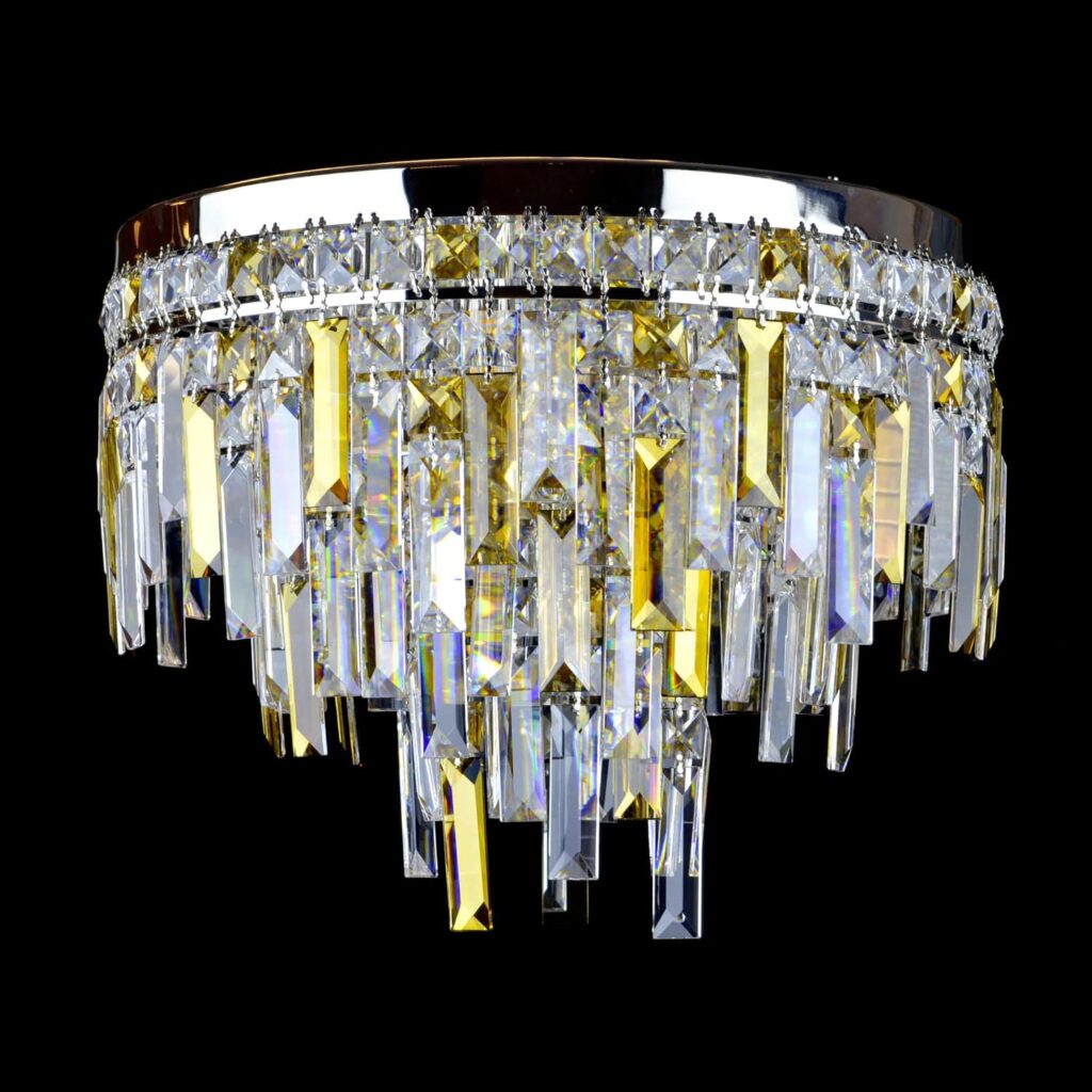 Modern chandelier inspired by traditional craftsmanship