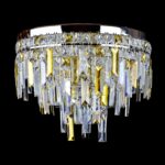 Modern chandelier inspired by traditional craftsmanship