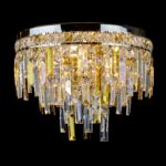 Luxury glass lighting fixture for home interiors