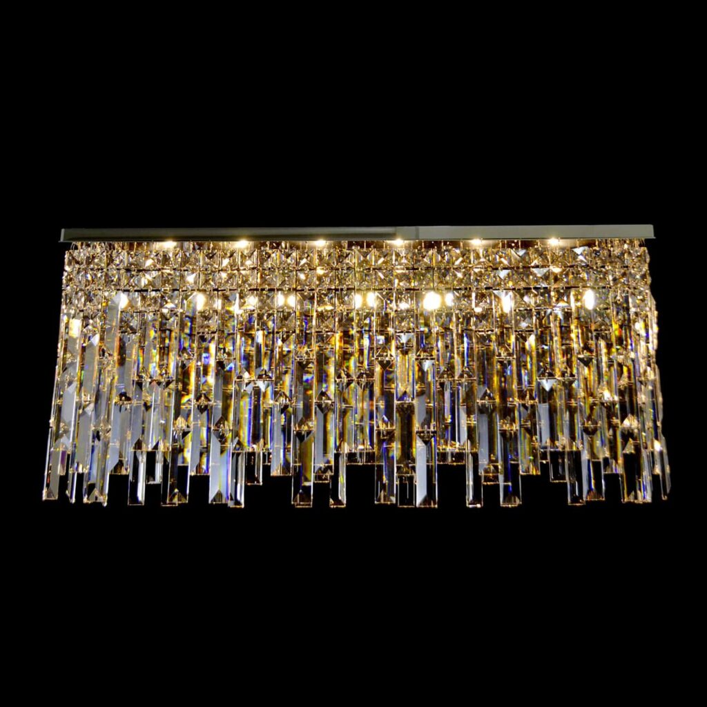 Modern crystal chandelier made in Europe