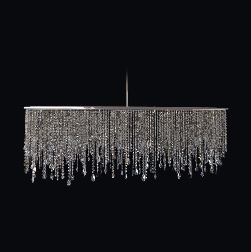Luxury chandelier design inspired by nature and light