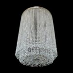 Handcrafted chandelier made from fine crystal