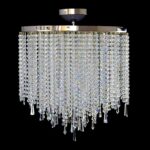 Bespoke glass chandelier crafted in Europe