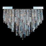 Handcrafted chandelier made from fine crystal