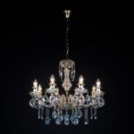 Modern chandelier inspired by traditional craftsmanship