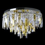 Elegant lighting centerpiece by Magnolia Blossom Interiors