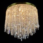 Designer lighting installation with bespoke details